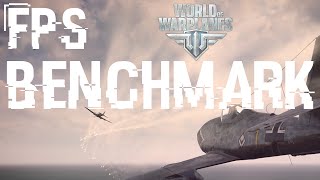 World Of Warplanes | GTX 970 + i7 4790K | Benchmark (1080p60fps)