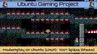 Modernplay on Ubuntu (Linux): 1001 Spikes (Steam)