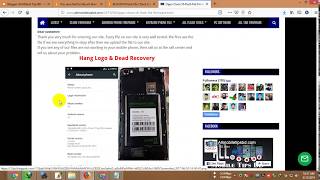 Oppo Clone V6 Flash File Firmware SP7731 6.0 LCD Fix Hang Logo & Dead Recovery