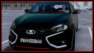 Lada Vesta Sport 1.8i Мод в City Car Driving
