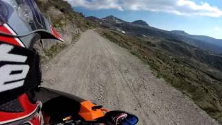 Dosso dei galli - KTM 990 Adventure with akra