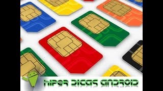 Configuração do seu cartão sim