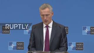 Belgium: 'Russia maintains a massive invasion force ready to attack' - Stoltenberg