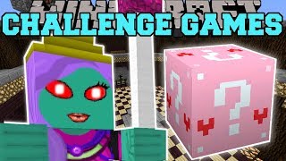 Minecraft: QUEEN ZOMBIE CHALLENGE GAMES - Lucky Block Mod - Modded Mini-Game