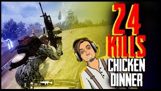 24 Squad Kills Chicken Dinner | Jack Shukla Live