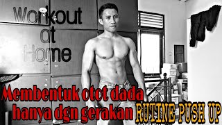 Cara memperbesar otot dada hanya dgn push up