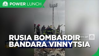 Rusia Bombardir Bandara Vinnytsia, Ukraina