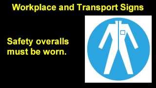 English Words ~ 21 Health And Safety Signs  UK  HSE
