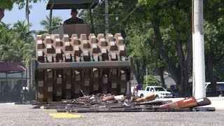 Exército destrói no Rio 2000 armas apreendidas
