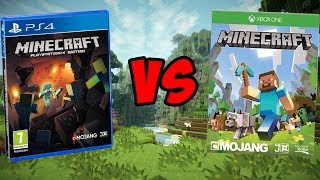 Minecraft Xbox One VS Minecraft PS4! | Which is Better?