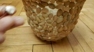 Декорирование горшка для комнатных растений / Decor of a pot for houseplants