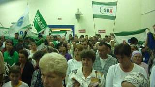 Predizborni skup SDA ( Kamenica - Teslic )