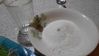 Сколько грамм соли в стакане