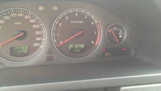 Volvo XC90 4.4 Моргает чек на не заведенном двигателе