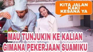 PEKERJAAN SUAMI DI SPANYOL | JALAN KAKI JEMPUT SUAMI