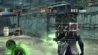 Resident evil 5 NUDE MOD Jill y Sheva con motosierra