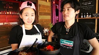 Cooking challenge in Real Restaurant