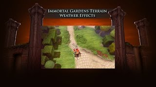 Dota 2: TI6 Immortal Gardens Terrain