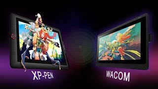 Лучшие перьевые мониторы 2019 (wacom cintiq 16, xp-pen artist 15.6 pro) Обзор рынка по цене/качеству