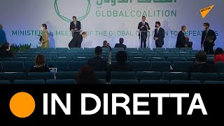 Riunione Ministeriale della Coalizione anti-Daesh, conferenza stampa di Di Maio e Blinken