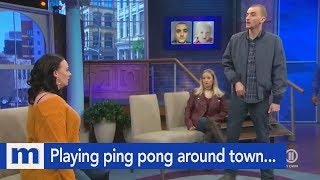 You were playing ping pong around town…Without balls! | The Maury Show