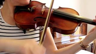 Chinese Ebay violin Corelli Alliance Vivace Strings - Salut D'Amor by Elgar