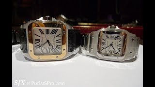 PAID WATCH REVIEWS - Cartier Santos and Santos 100 - JU37
