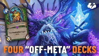 Four Off-Meta Decks to Play! Tempo Storm Hearthstone [Rise of Shadows]
