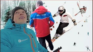 День с инструктором горнолыжником в Охта парке. Серия №115