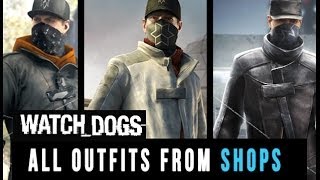Watch Dogs All OUTFITS from shop "Showcase" (Including Bonus Exclusive Suit)