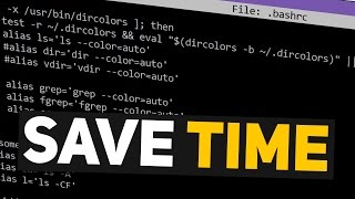 Linux Time Saving Tip: Use Bash Aliases for Commands!