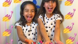 Manicure challenge| تحدي صبغ الاظافر