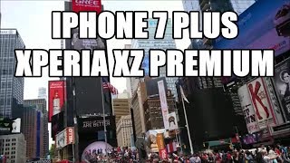 Sony Xperia XZ Premium vs Apple iPhone 7 Plus Camera Test!