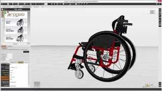 Configuratore 3D per carrozzine PROGEO