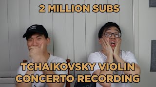 Brett Tchaikovsky Violin Concerto Drop at 2 Mil Subs