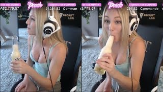 CUTE THICC SEXY STREAMER FUNNY WAYS TO DRINK ON APEX LEGENDS TWITCH