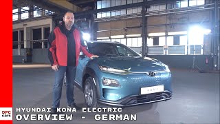 Hyundai Kona Electric Introduction Overview - German