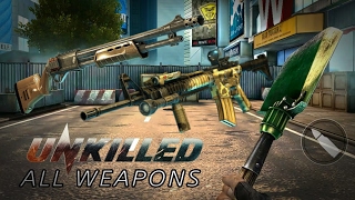 UNKILLED All weapons | Sounds & animations