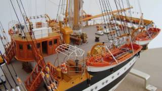 Amerigo Vespucci detailed ship model