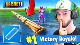 NEW BUILDING *SECRET* in Fortnite: Battle Royale! (MUST SEE)