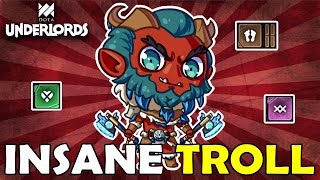 INSANE TROLL COMBO!!! Easy WIN Easy TOP 1 | DOTA UNDERLORDS