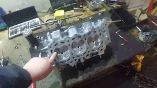 болезнь toyota и lexus разбивает канавки под кольца 2GR-FE 3GR-FE