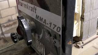 Sturmkraft MMA-170  ПромТэк АСП-250. Трансформаторные сварочные аппараты.