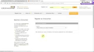 GANANDO DINERO CON CLICKWORKER
