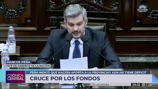 Cruce por los fondos: qué dijo Marcos Peña