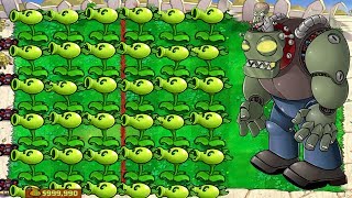 Plants vs Zombies Hack -  Backward Repeater vs Repeater vs  Dr. Zomboss