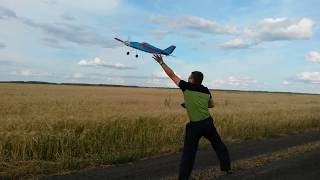 YAK-18. Первый полёт авиамодели спустя 31 год.