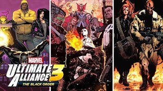 MARVEL ULTIMATE ALLIANCE 3 - All Confirmed Team Bonuses! - Nintendo Switch