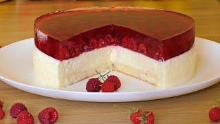 МУССОВЫЙ ТОРТ СЛИВОЧНО-МАЛИНОВАЯ НЕЖНОСТЬ (ИЗУМИТЕЛЬНЫЙ ДЕСЕРТ!) ☆ Mousse Cake Raspberry ☆ Марьяна