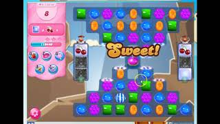 Candy Crush Level 2710 Audio Talkthrough, 1 Star 0 Boosters